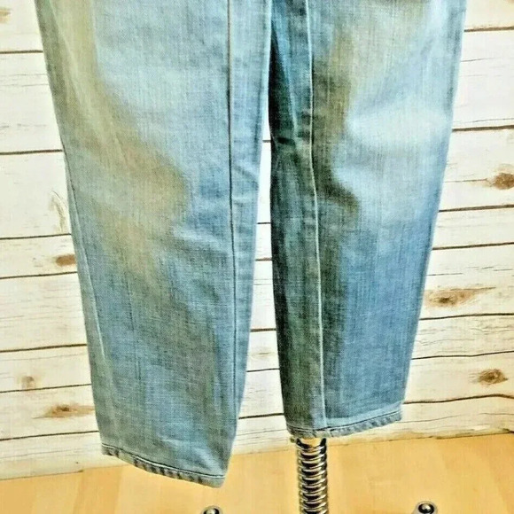 LEVI Women Marissa Boot Light Wash Cotton Denim Jeans Pants Size 30W X 28L - Picture 4 of 12